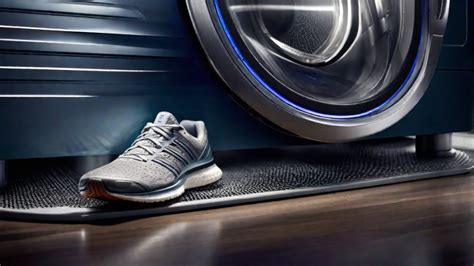 machine washing running shoes.